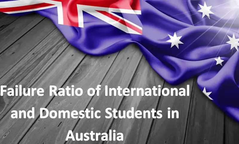 ﻿Failure Ratio of International and Domestic Students in Australia