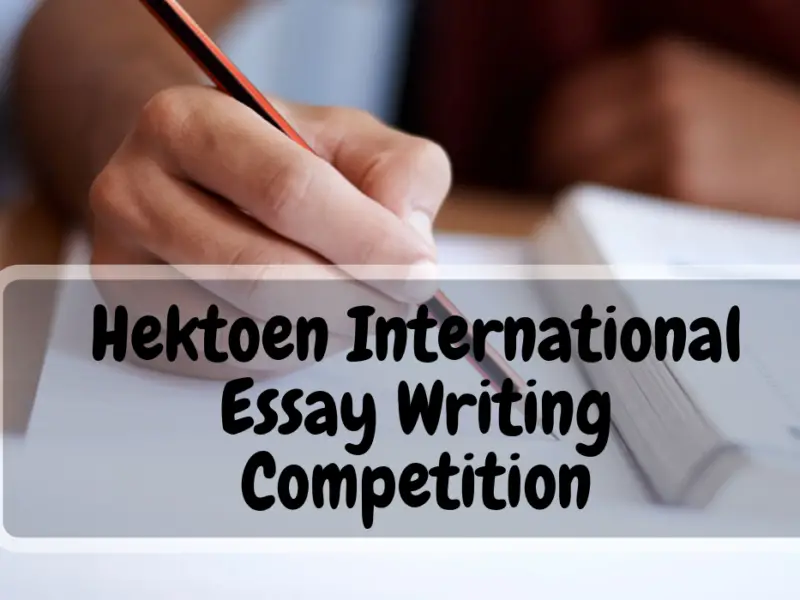 Hektoen International Essay Writing Competition