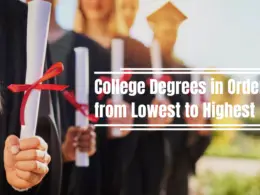 College Degrees in Order from Lowest to Highest