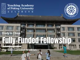 Yenching Academy of Peking University Full Fellowships in China, 2021