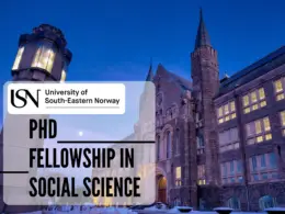 PhD Fellowship in Social Science at the University of Norway