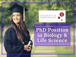 PhD Position in Biology & Life Science at the University of Copenhagen