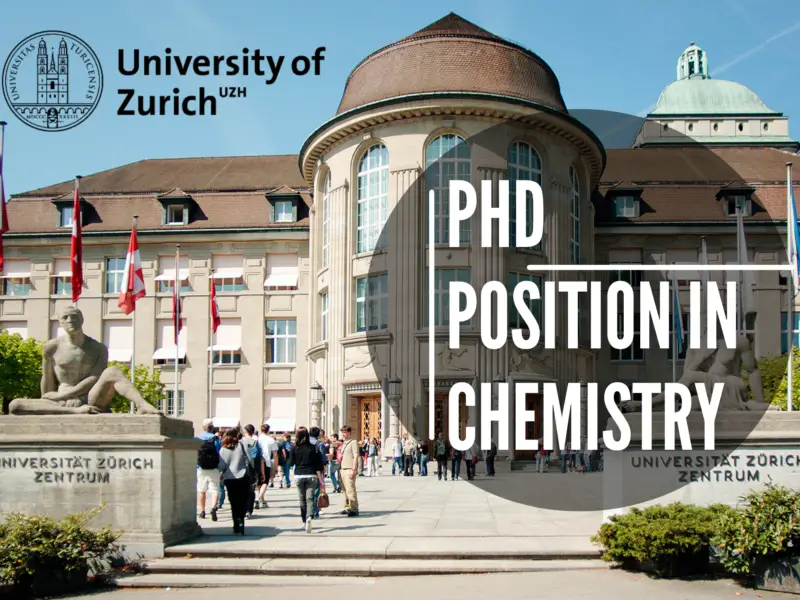 PhD Position in Chemistry at University of Zurich