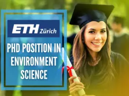 PhD Position in Environment Science at ETH Zurich